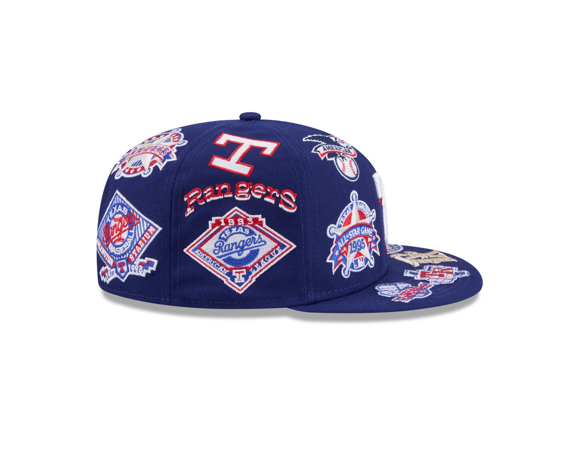 Texas Rangers MLB All Over Patch 59FIFTY Fitted New Era