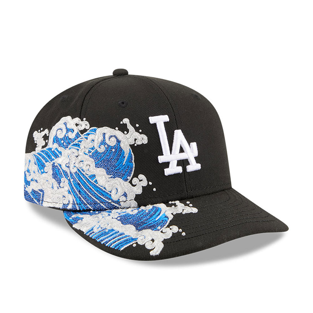 Los Angeles Dodgers MLB Waves 59FIFTY Fitted New Era Black/White