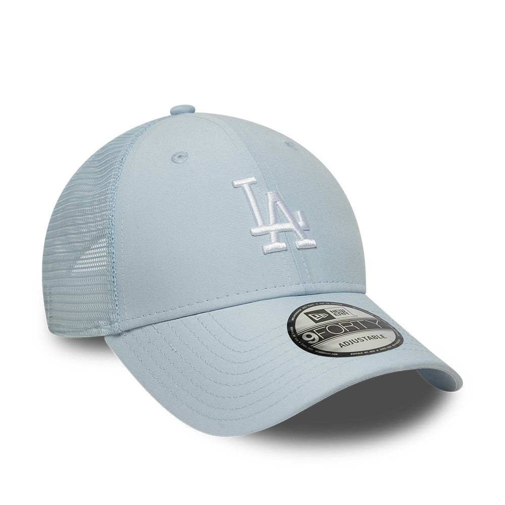 Los Angeles Dodgers MLB Homefield 9FORTY Snapback Trucker Light Blue