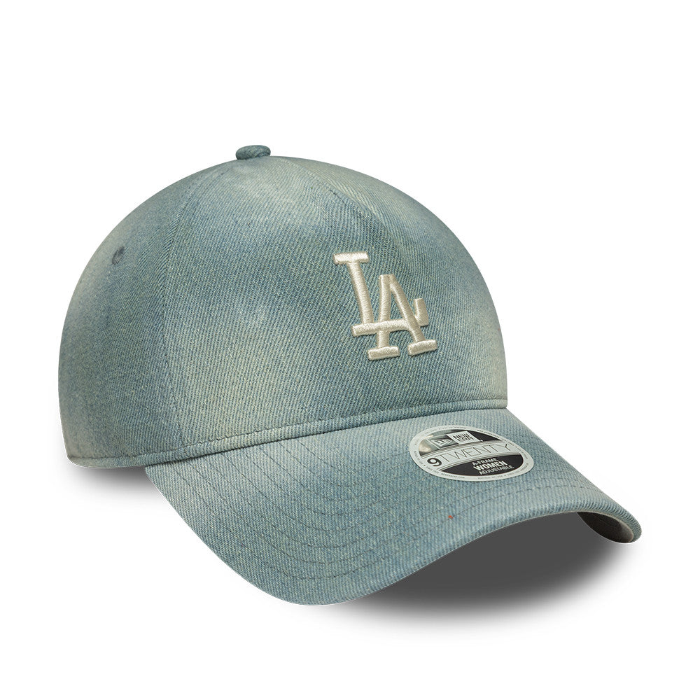 Los Angeles Dodgers MLB Womens Aframe 9Twenty Strapback New Era Denim