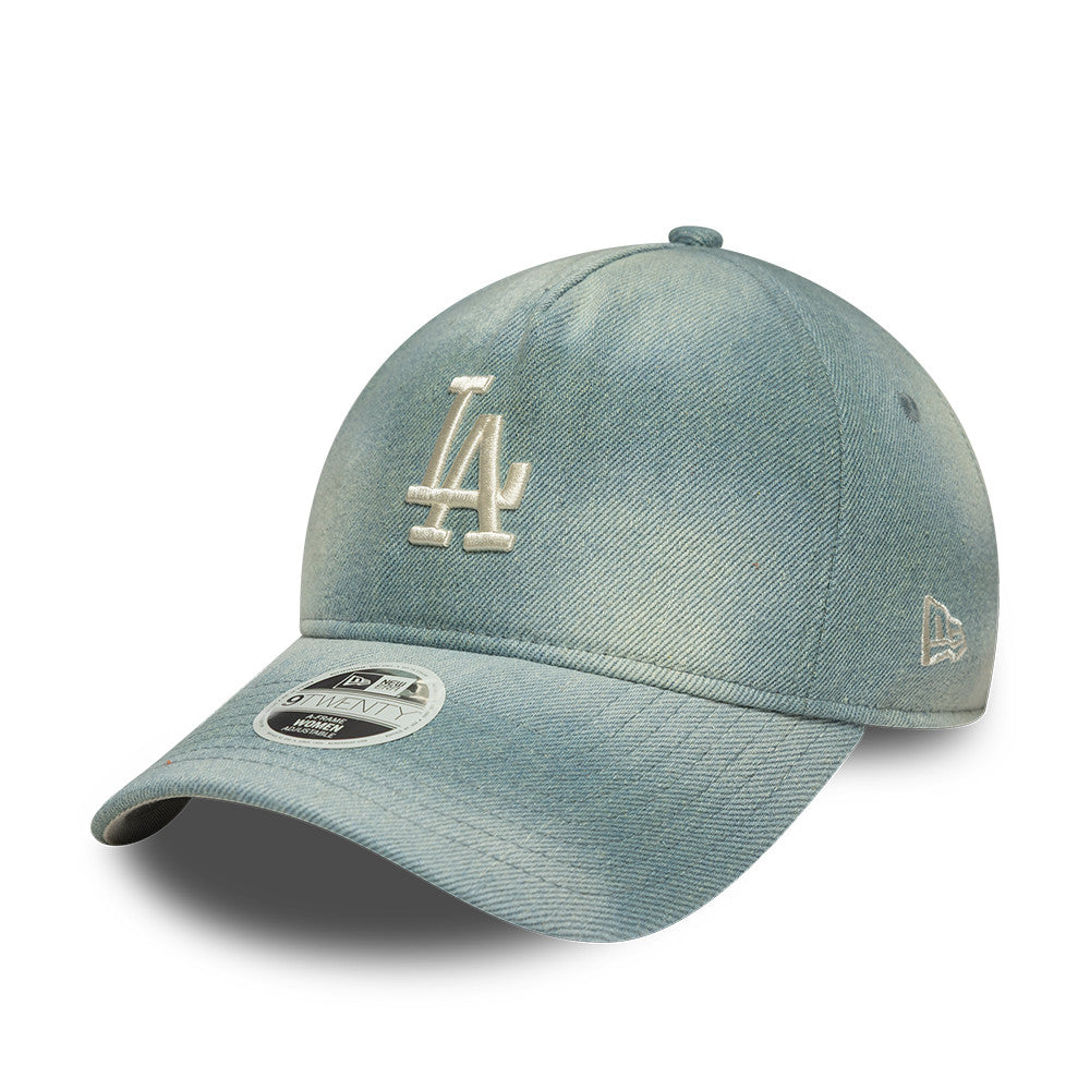Los Angeles Dodgers MLB Womens Aframe 9Twenty Strapback New Era Denim