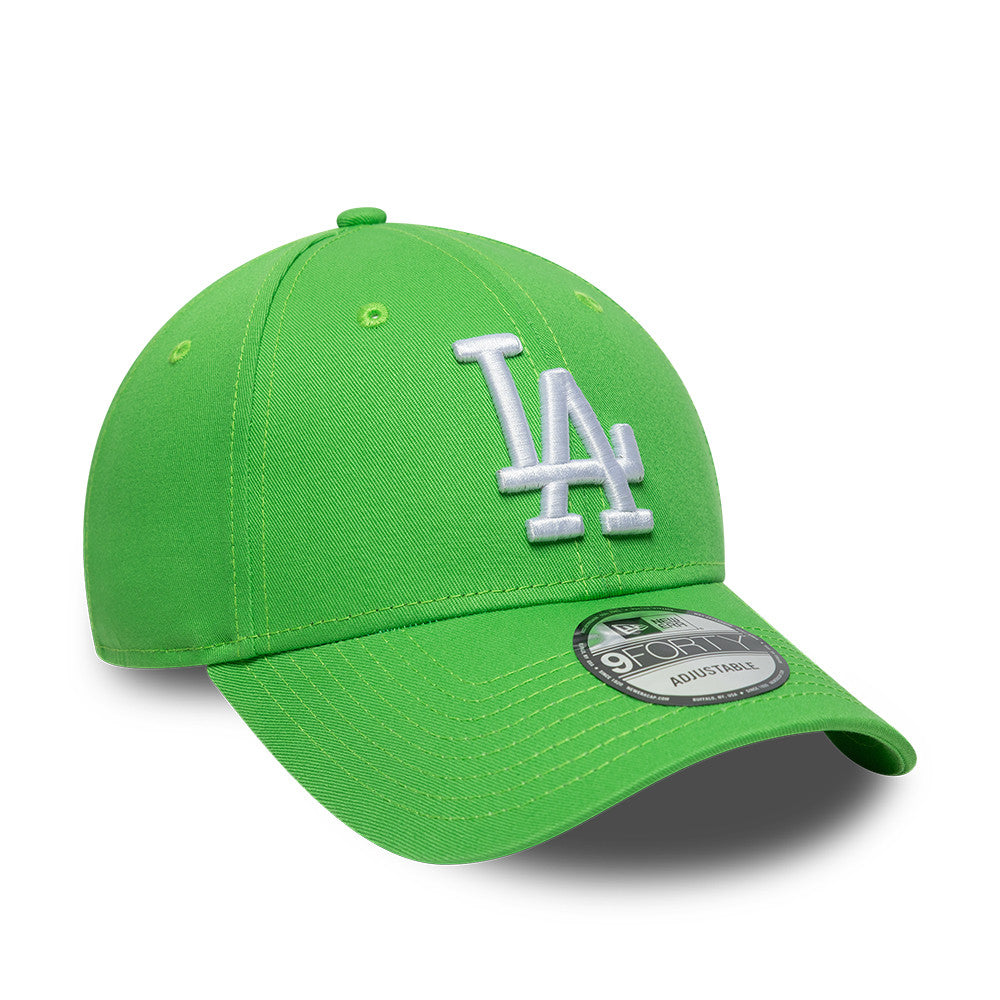 Los Angeles Dodgers MLB League Essential 9FORTY Strapback New Era Green/White
