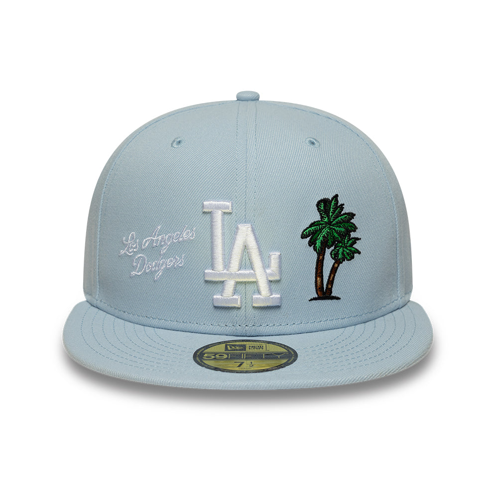 Los Angeles Dodgers MLB City Icon 59FIFTY Fitted New Era Sky Blue