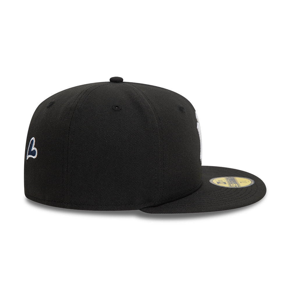 New York Yankees MLB Heart Icon 59FIFTY Fitted New Era Black/White