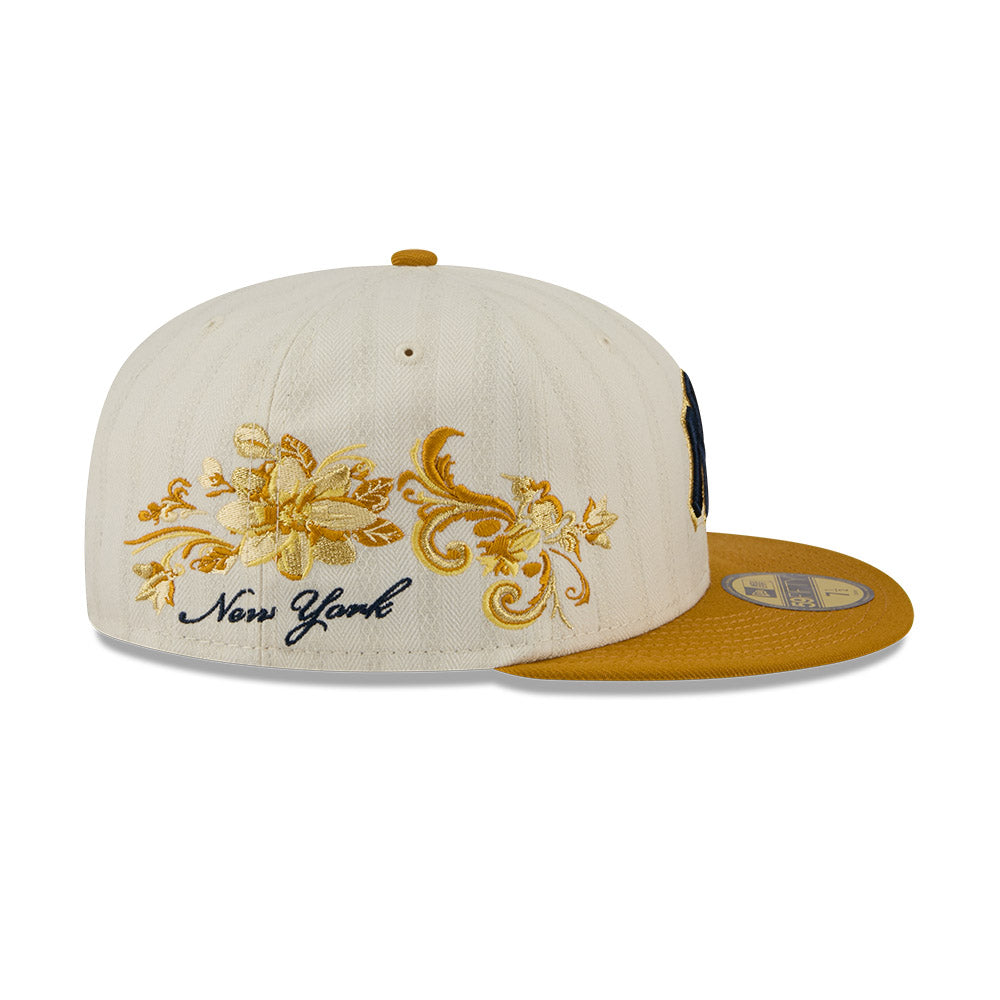 New York Yankees MLB 5950Day New Era Cream/Gold