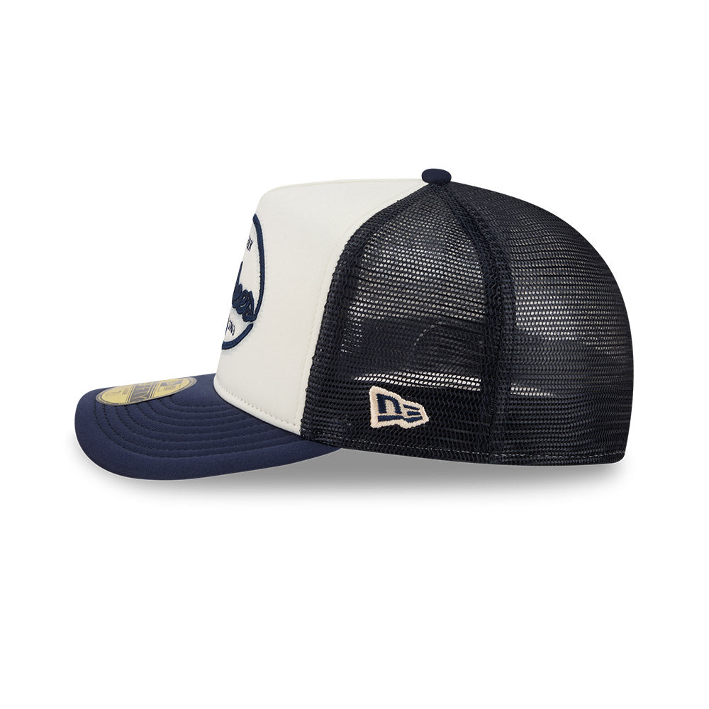 New York Yankees MLB 5950 Day Fitted Trucker A-Frame New Era White/Navy