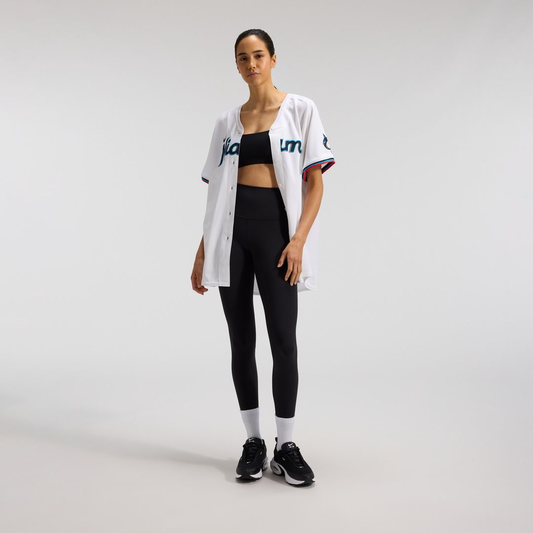 Miami Marlins Sandy Alcantara Nike Women's Home Limited Player Jersey - White