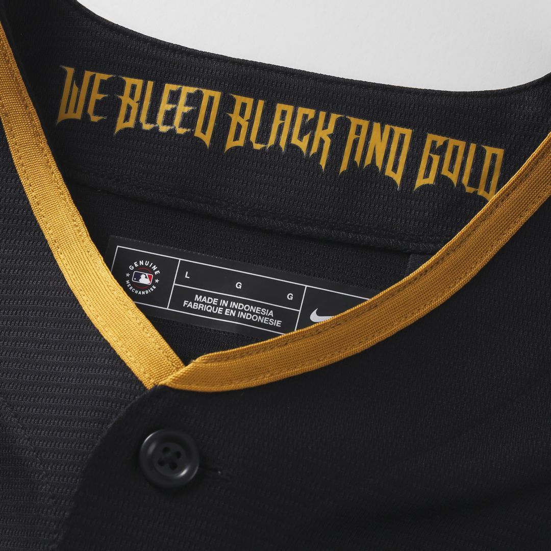 Pittsburgh Pirates Konnor Griffin Nike 2026 City Connect Stadium Jersey - Black
