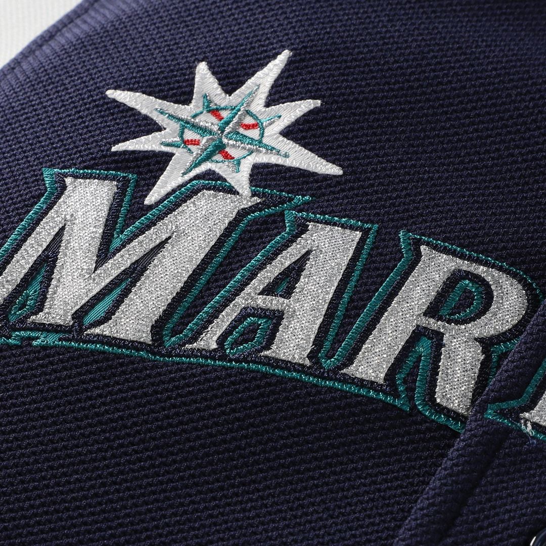 Seattle Mariners Felix Hernandez Mitchell & Ness Cooperstown Batting Practice Jersey - Navy
