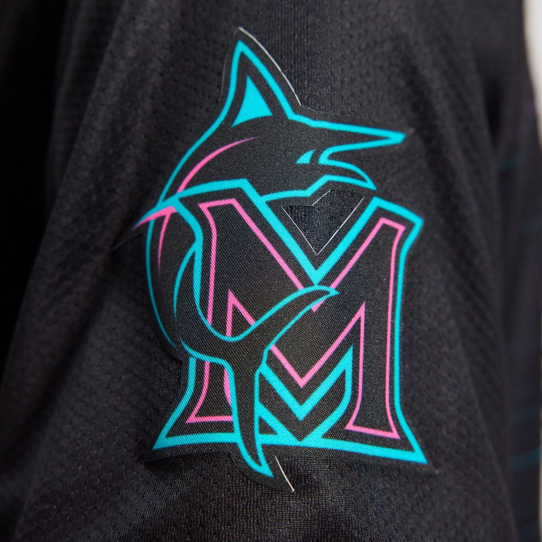 Miami Marlins Nike Women's 2025 City Connect Limited Jersey - Black