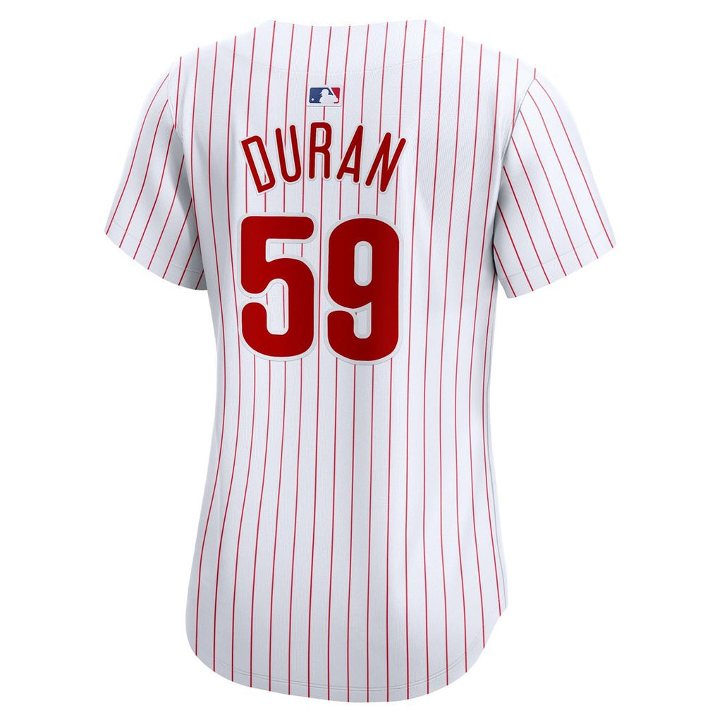 Philadelphia Phillies Jhoan Duran Nike Women's Home Limited Player Jersey - White
