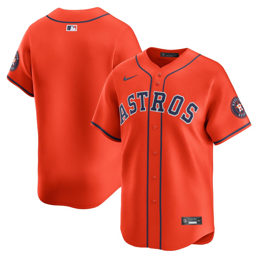 Houston Astros Nike Home Limited Jersey - White