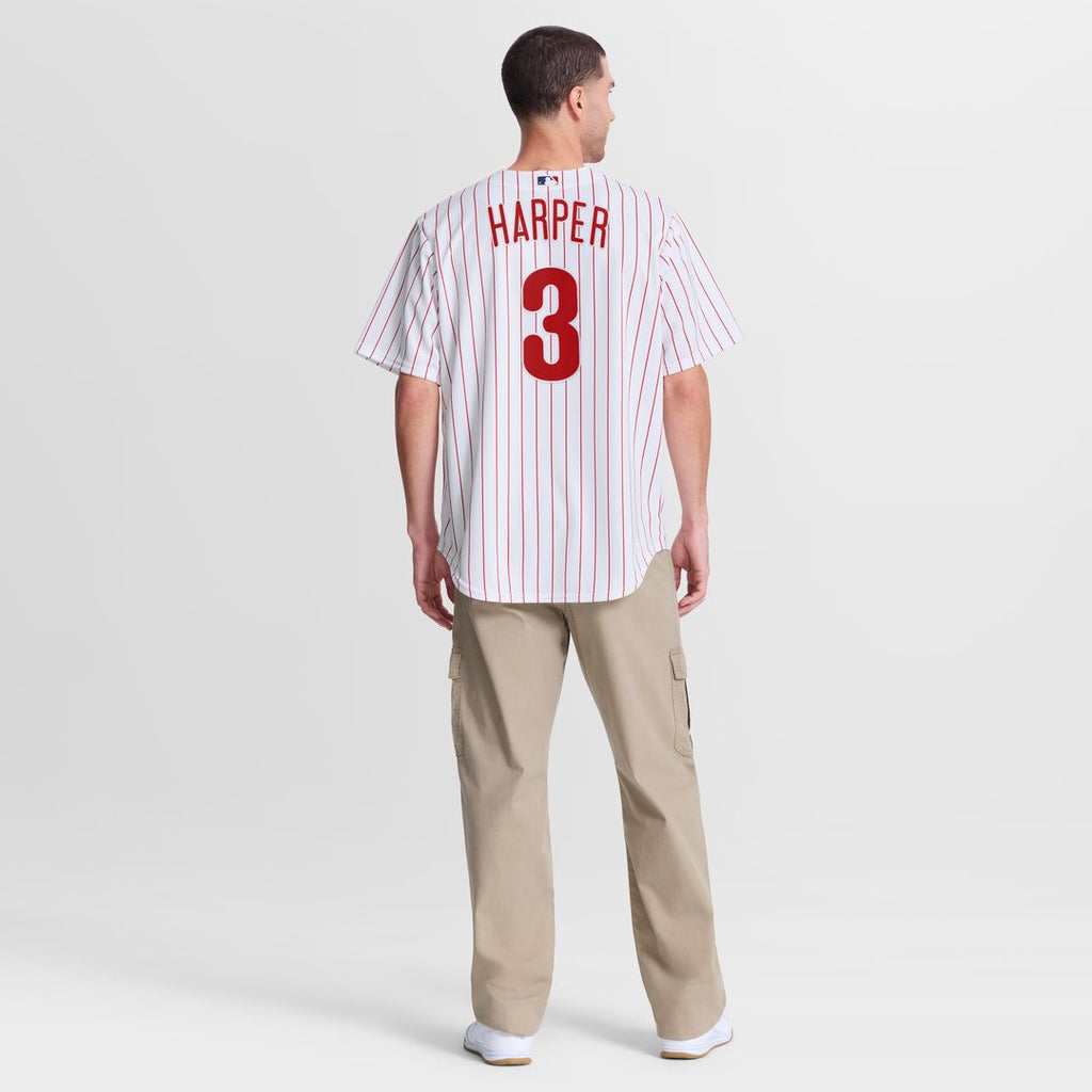 Philadelphia Phillies Bryce Harper Nike Alternate Replica Jersey - Cream