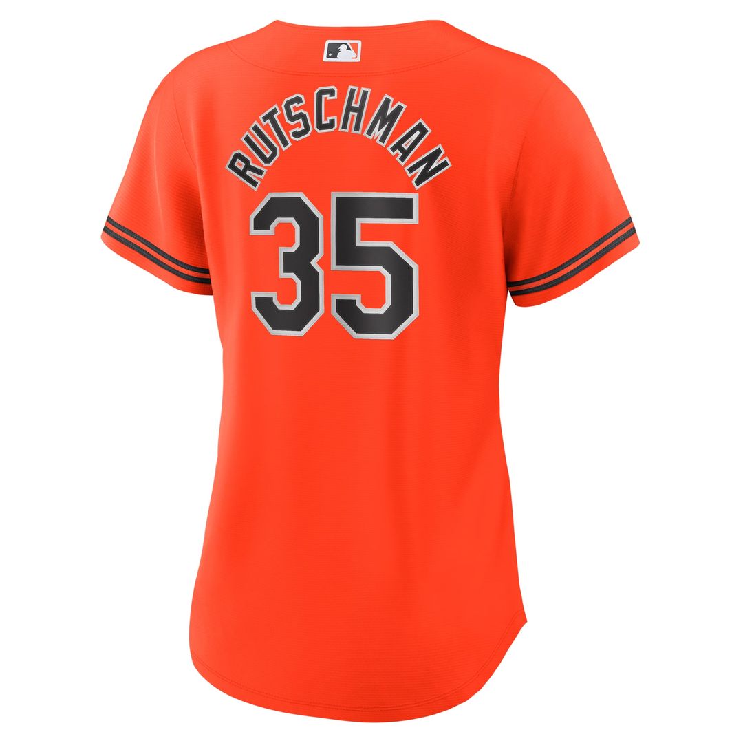 Baltimore Orioles Adley Rutschman Nike Women's Alternate Replica Player Jersey - Orange