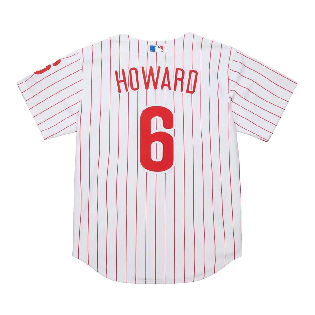 Philadelphia Phillies Ryan Howard Mitchell & Ness Cooperstown Authentic Jersey - White