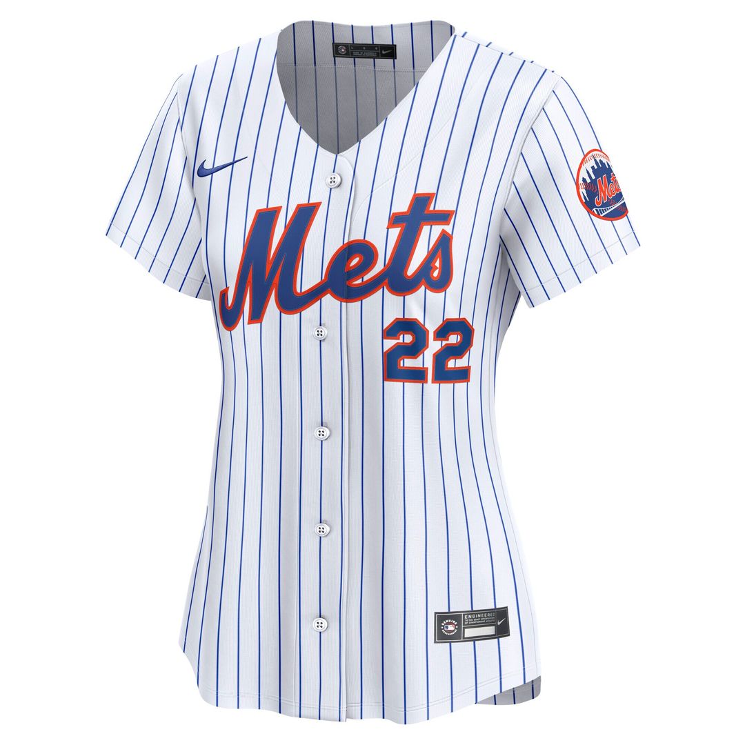 New York Mets Juan Soto Nike Women's Home Limited Jersey - White