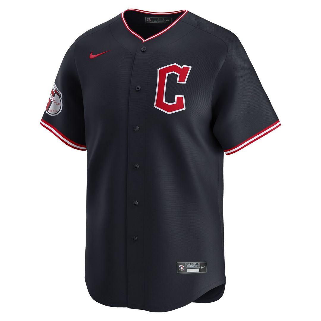 Cleveland Guardians José Ramírez Nike Alternate Limited Player Jersey - Navy