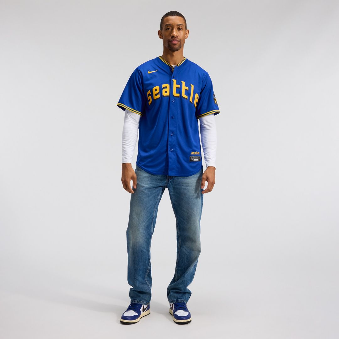 Seattle Mariners Nike City Connect Replica Jersey - Royal