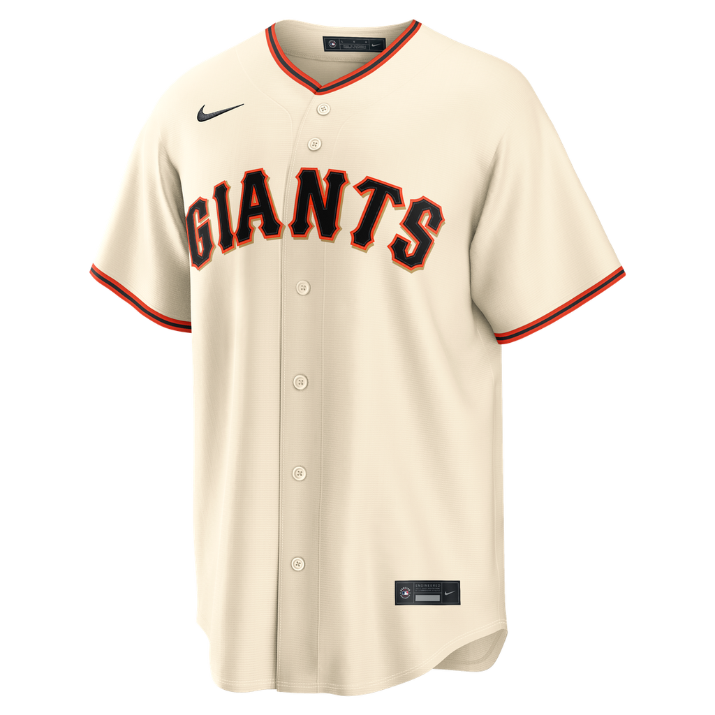 San Francisco Giants Jesus Rodriguez Nike Home Replica Jersey - Cream
