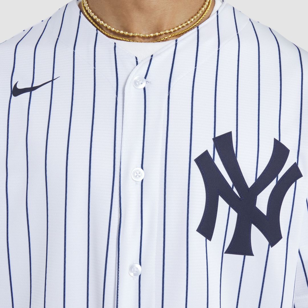 New York Yankees CC Sabathia Nike 2025 Baseball Hall of Fame Name & Number Retired Replica Jersey - White