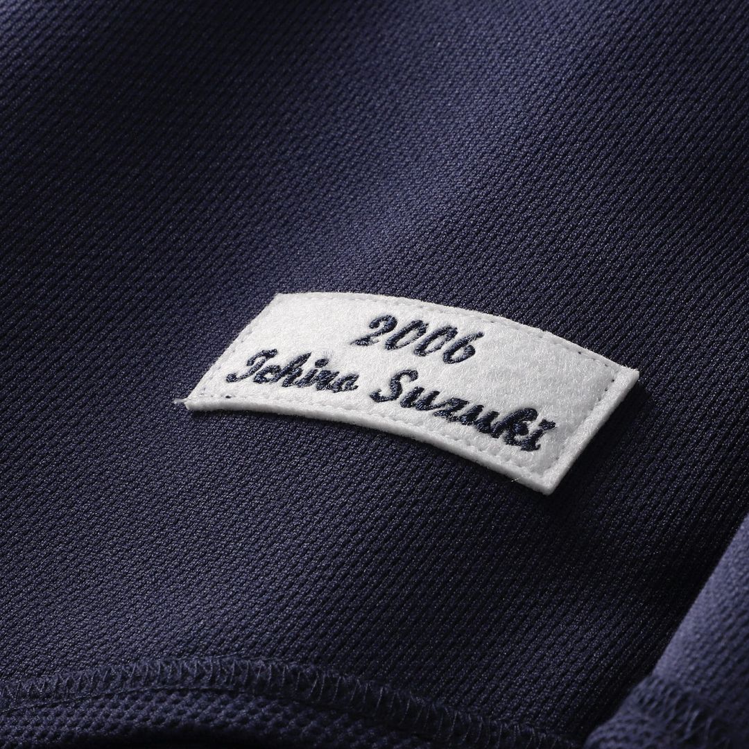 Seattle Mariners Ichiro Suzuki Mitchell & Ness 2006 Cooperstown Mesh Batting Practice Button - Up Jersey - Navy