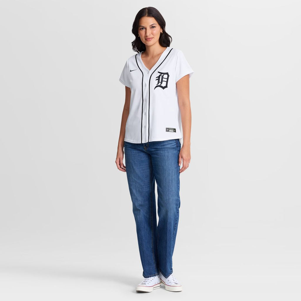 Detroit Tigers Matt Vierling Nike Women's Home Replica Jersey - White