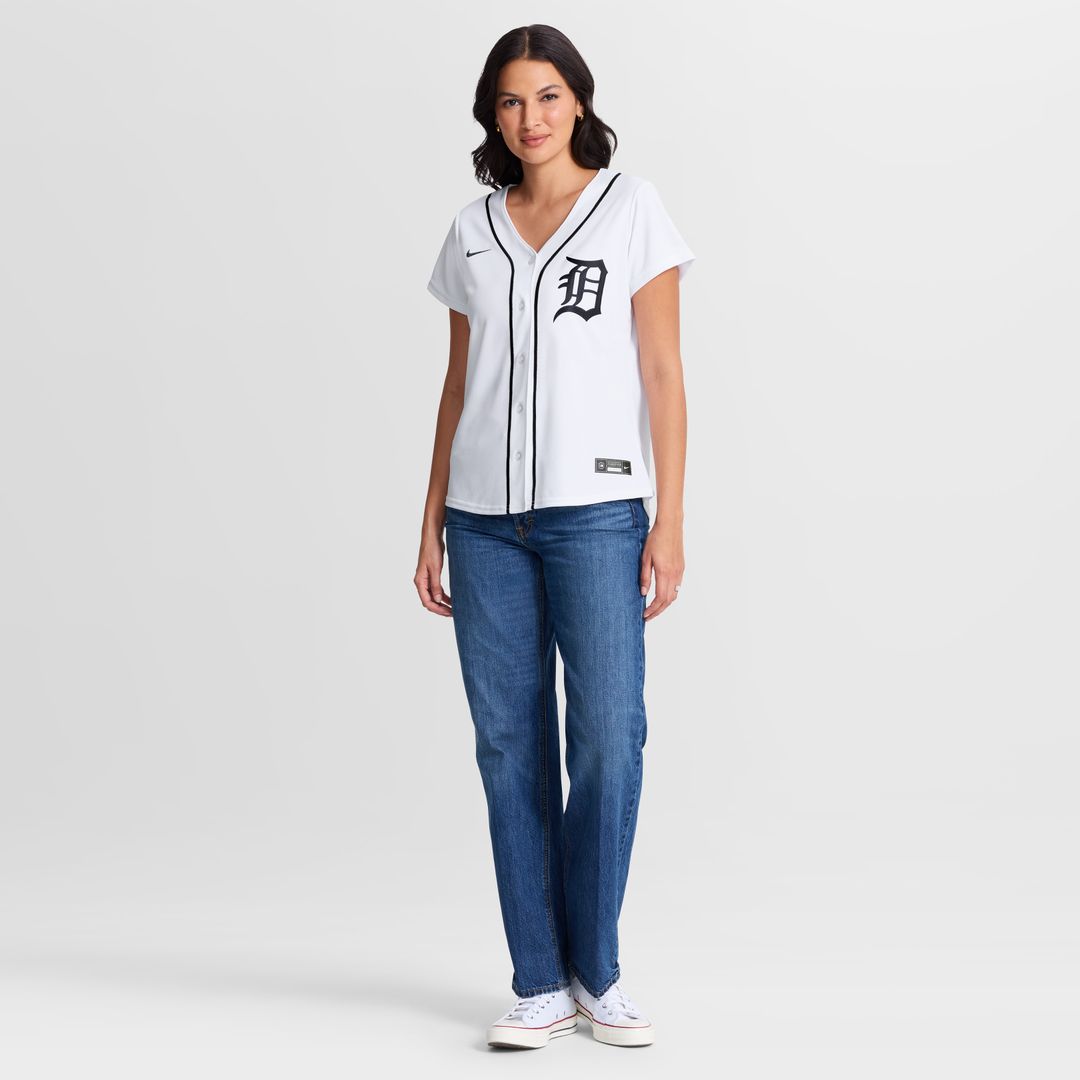 Detroit Tigers Matt Vierling Nike Women's Home Replica Jersey - White