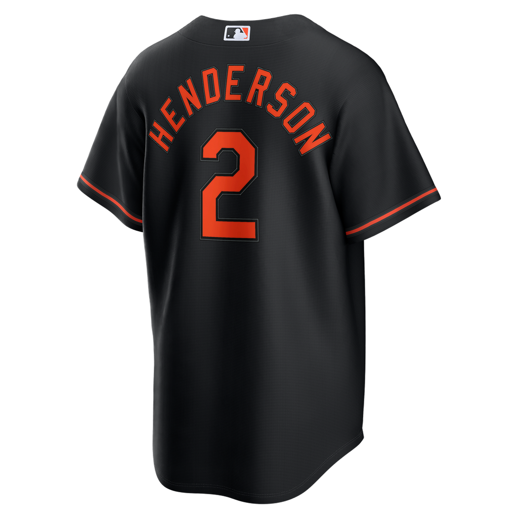 Baltimore Orioles Gunnar Henderson Nike Road Replica Jersey - Gray