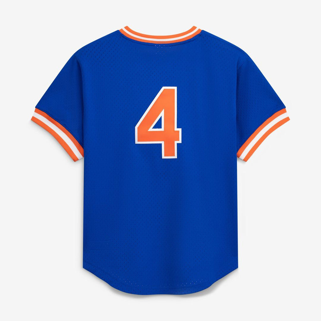 New York Mets Lenny Dykstra Mitchell & Ness Authentic Batting Practice Jersey - Royal