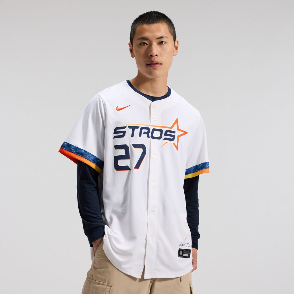Houston Astros Jose Altuve Nike 2025 City Connect Limited Player Jersey - White