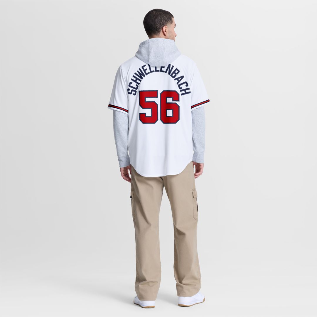 Atlanta Braves Spencer Schwellenbach Nike Home Replica Jersey - White