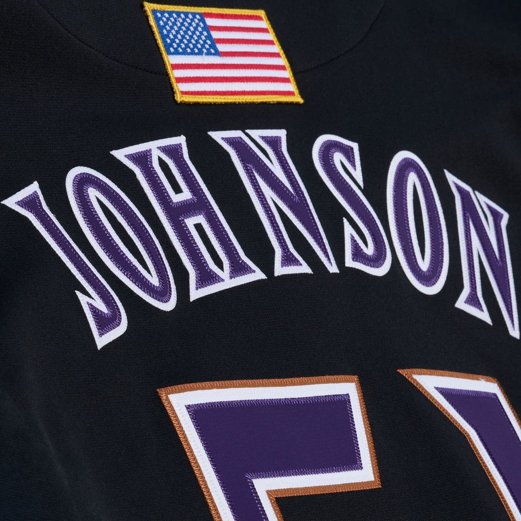 Arizona Diamondbacks Randy Johnson Mitchell & Ness 2000 Throwback Authentic Jersey - Purple