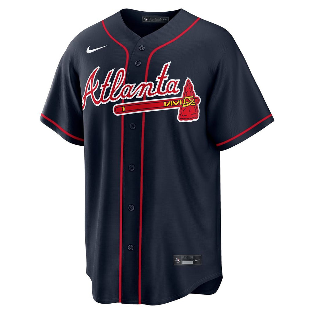 Atlanta Braves Ronald Acuña Jr. Nike Road Replica Jersey - Gray
