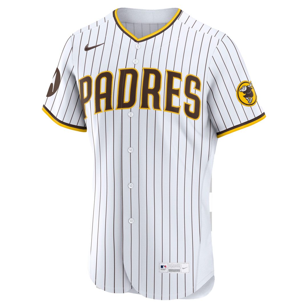 San Diego Padres Fernando Tatis Jr. Nike Home Authentic Sponsor Patch Jersey - White