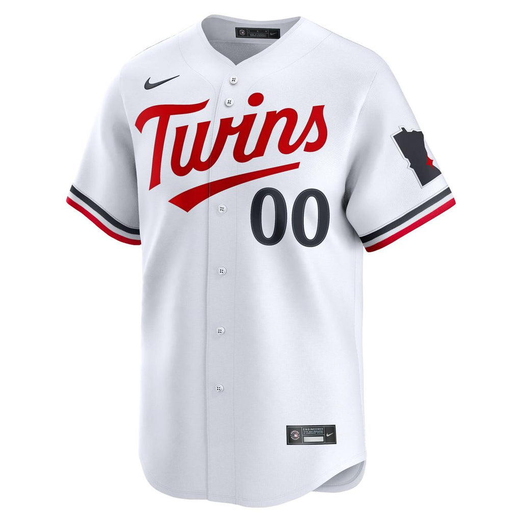 Minnesota Twins Nike Home Limited Pick - A - Player Retired Roster Jersey - White