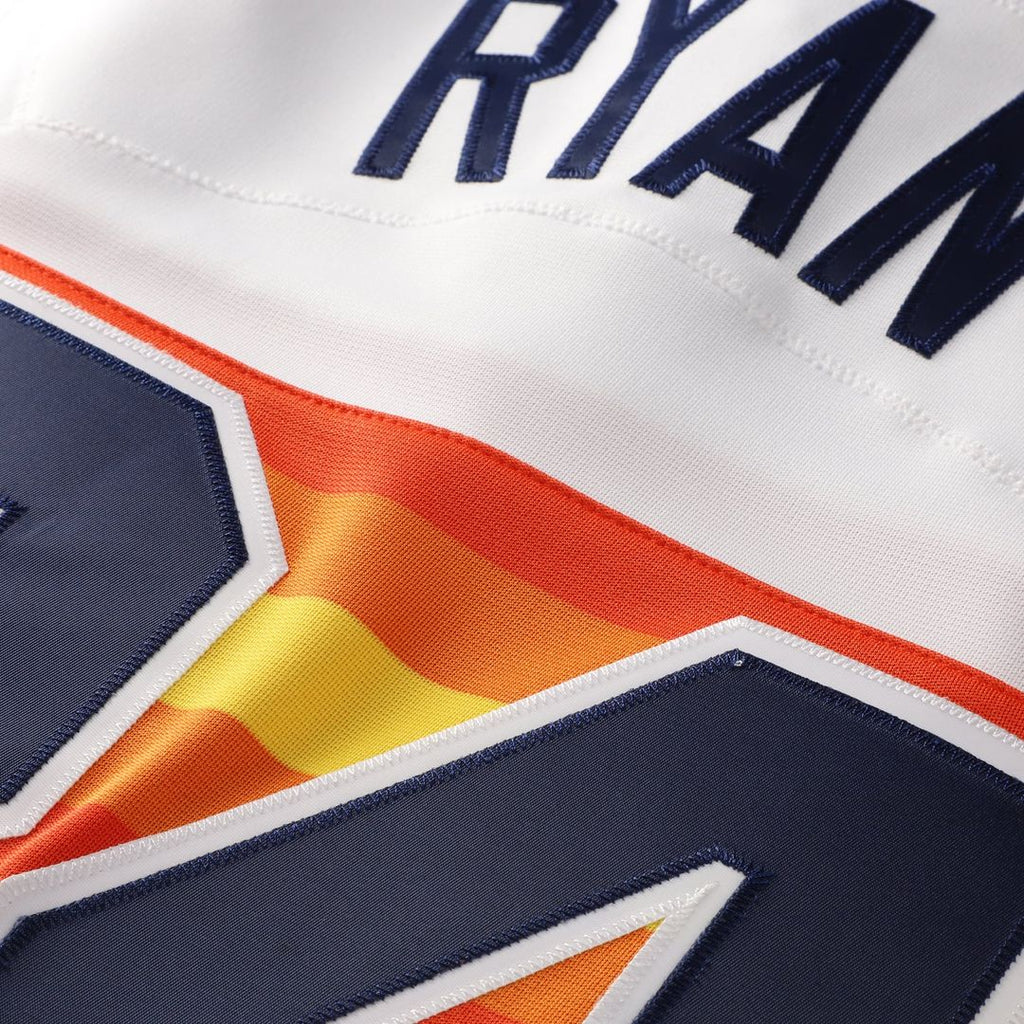 Houston Astros Nolan Ryan Mitchell & Ness Throwback Authentic Jersey - White