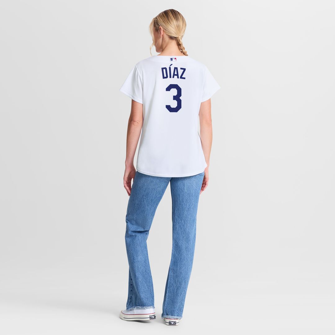 Los Angeles Dodgers Edwin Díaz Nike Women's Home Replica Jersey - White