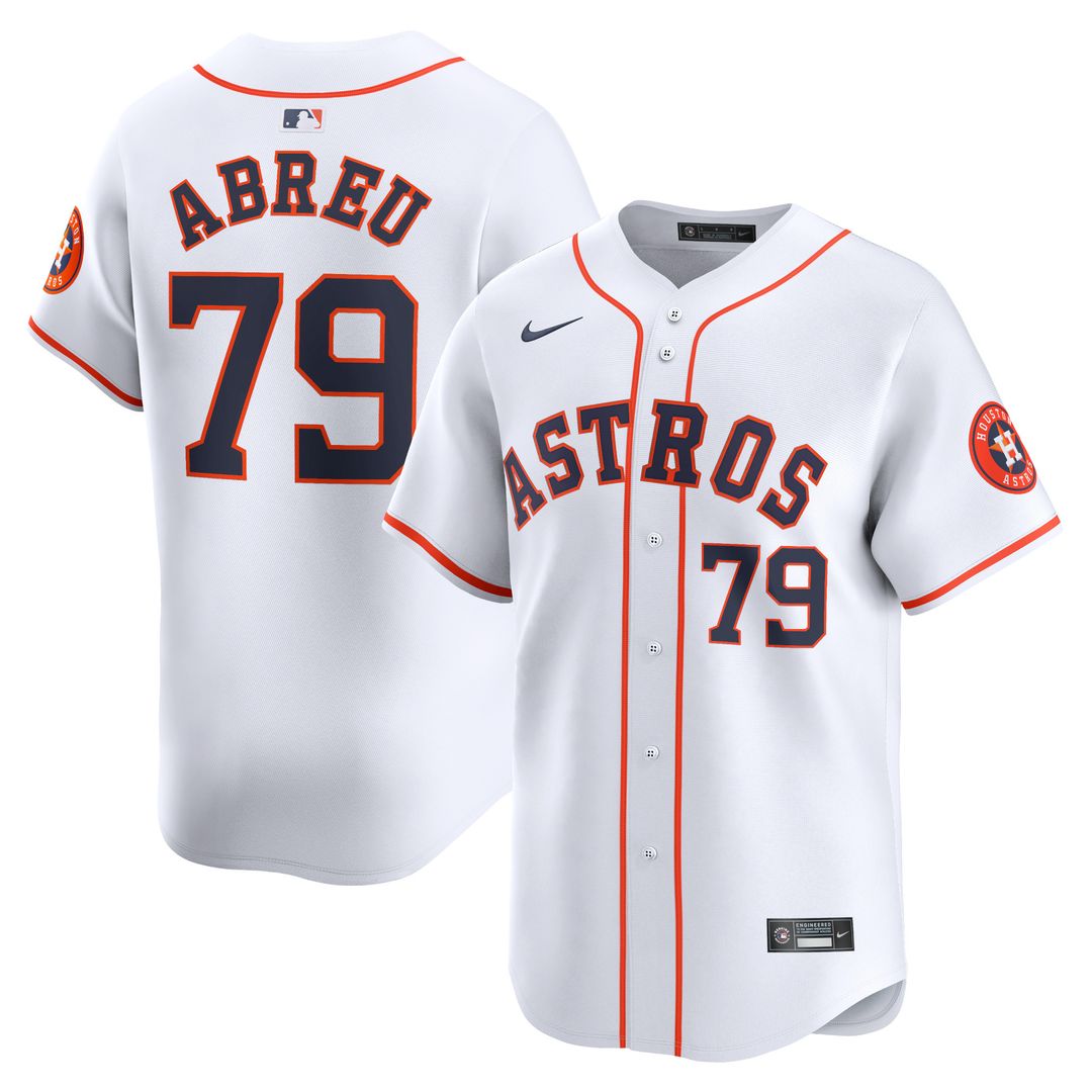 Houston Astros Jose Abreu Nike Home Limited Player Jersey - White