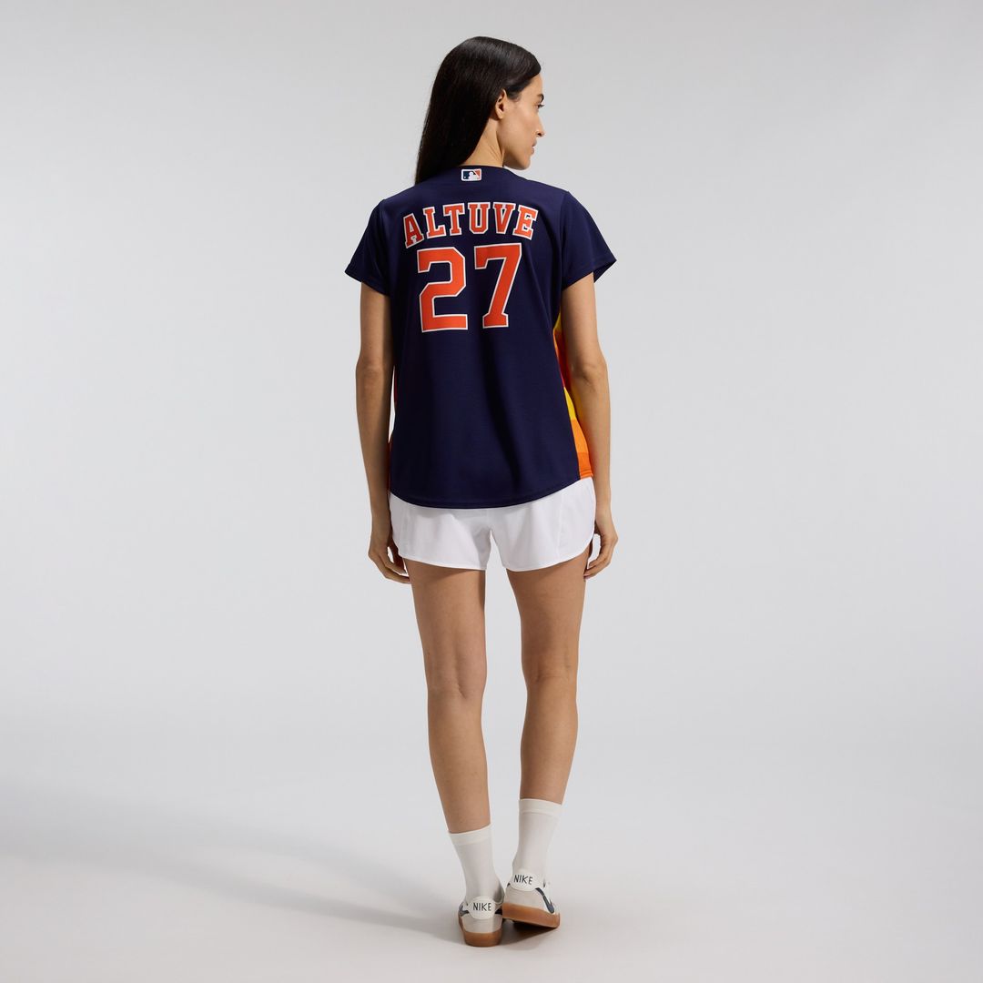 Houston Astros Jose Altuve Nike Women's Alternate Replica Player Jersey - Navy