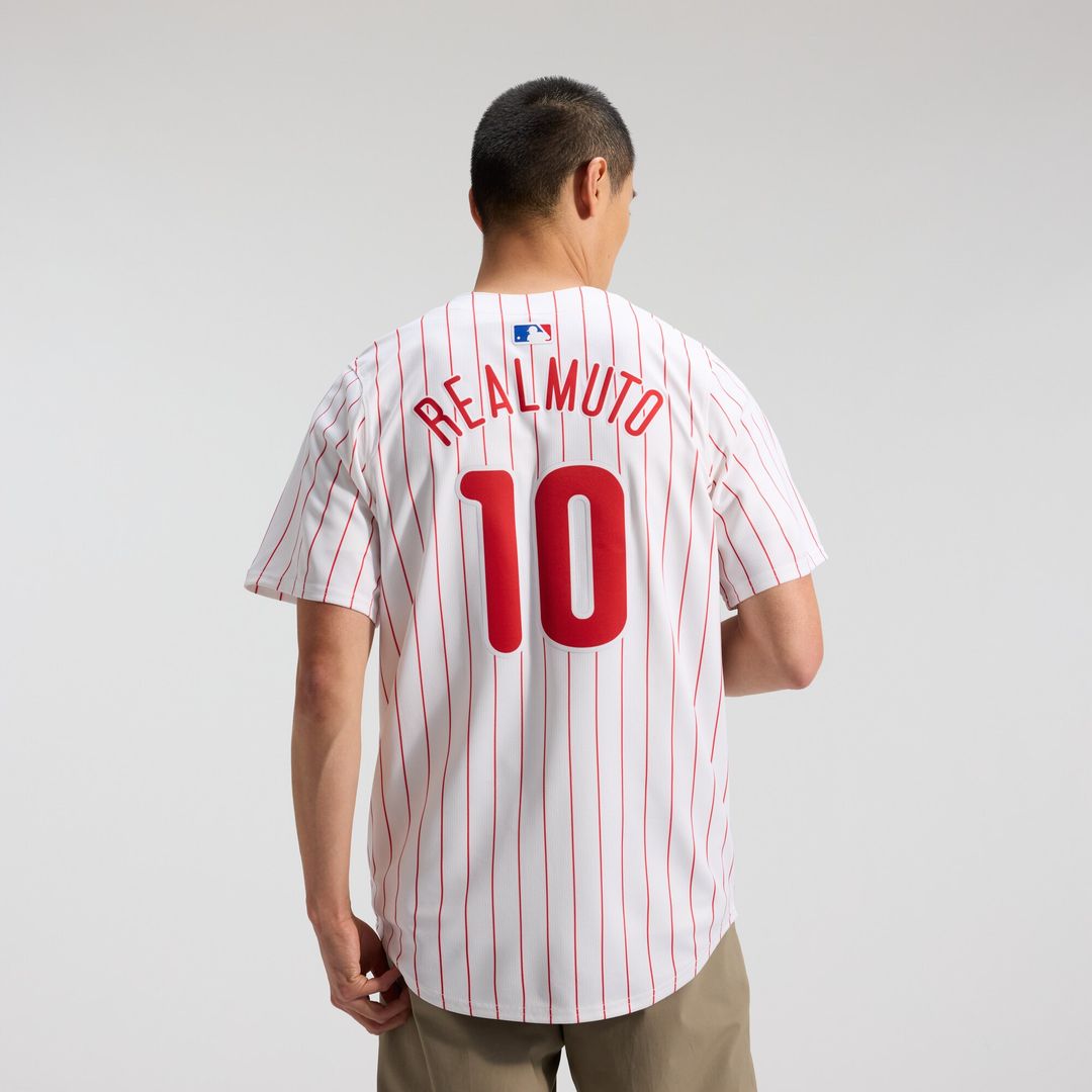 Philadelphia Phillies J.T. Realmuto Nike Home Limited Player Jersey - White