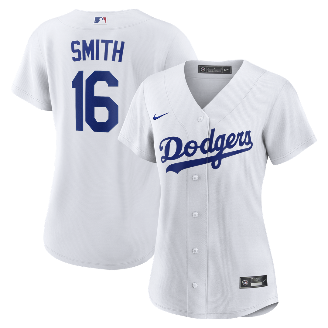 Los Angeles Dodgers Will Smith Nike Women's Home Replica Jersey - White