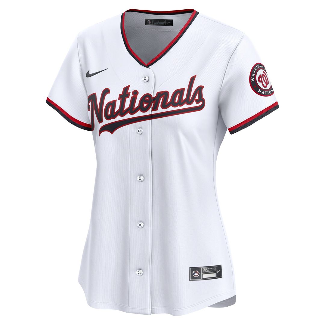 Washington Nationals James Wood Nike Women's Home Limited Player Jersey - White