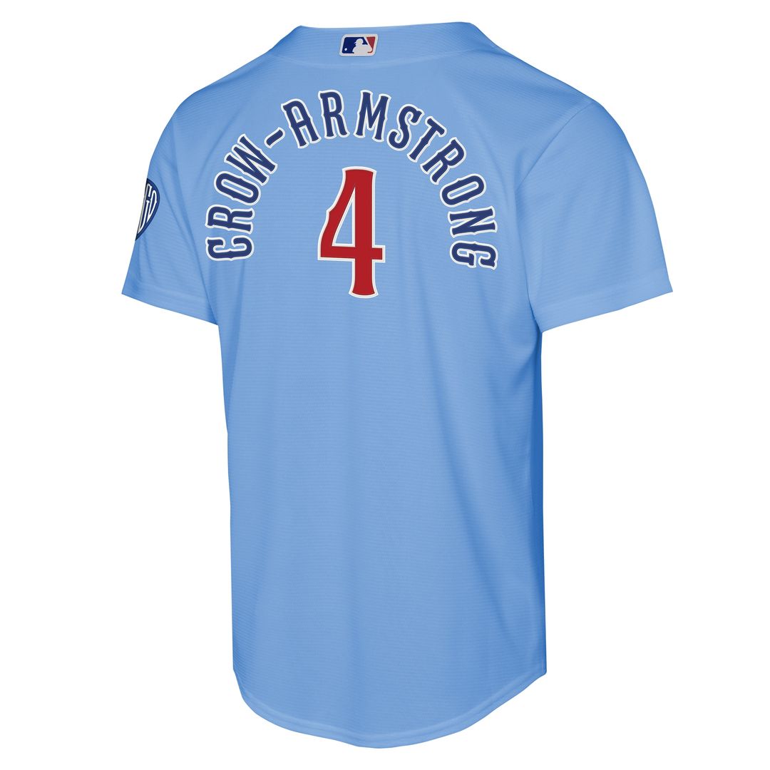 Chicago Cubs Pete Crow - Armstrong Nike Youth Home Stadium Jersey - White