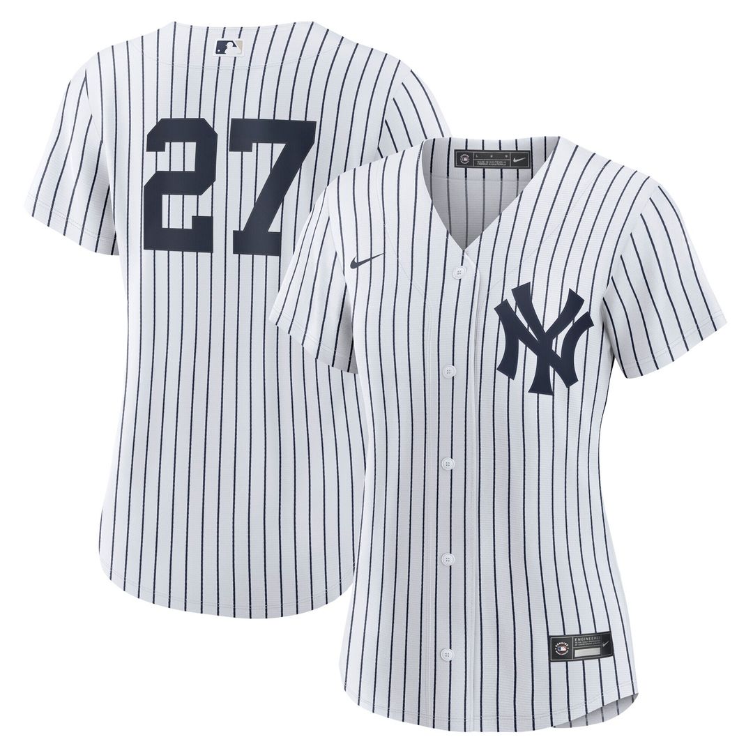 New York Yankees Giancarlo Stanton Nike Women's Home Replica Player Jersey - White