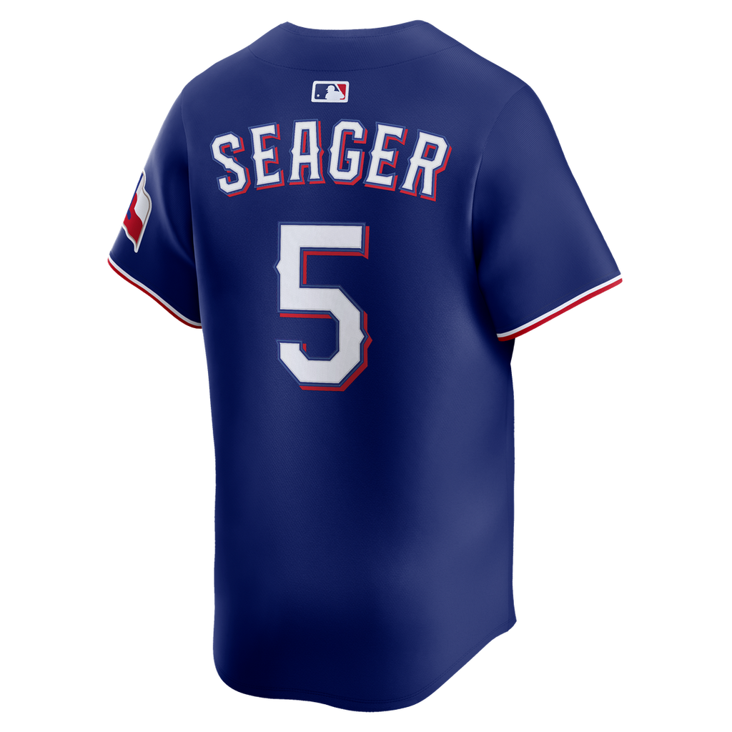 Texas Rangers Corey Seager Nike Alternate 2 Limited Jersey - Royal