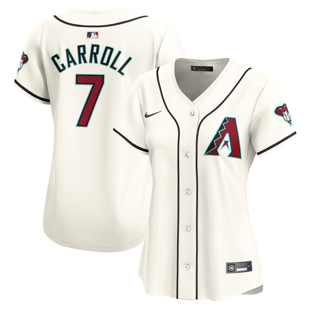 Arizona Diamondbacks Corbin Carroll Nike Women's Home Limited Player Jersey - White