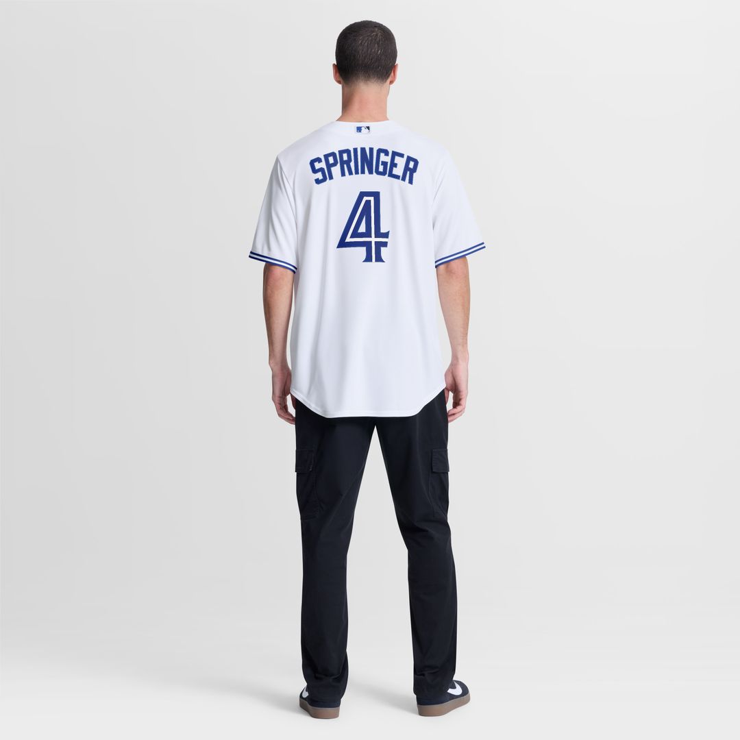 Toronto Blue Jays George Springer Nike Home Replica Jersey - White