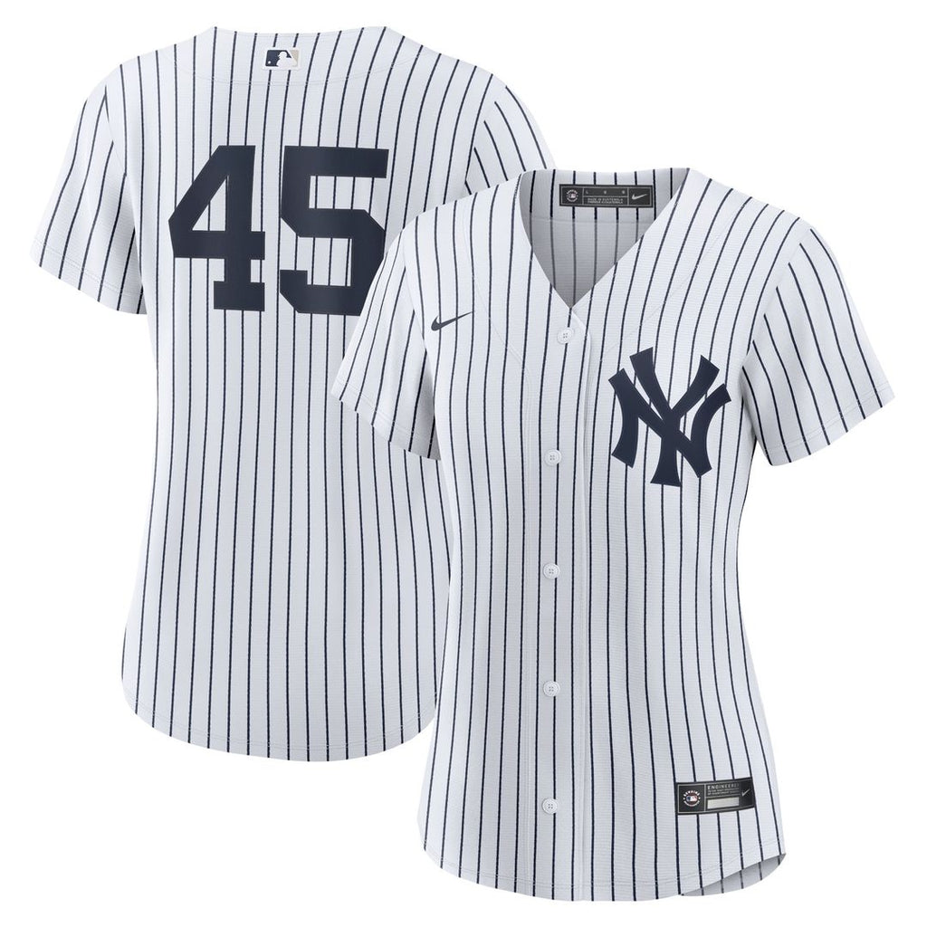 New York Yankees Gerrit Cole Nike Women's Home Replica Player Jersey - White