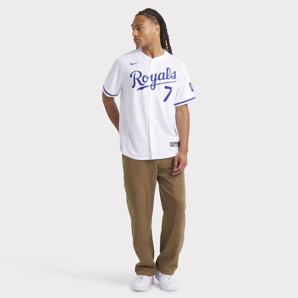 Kansas City Royals Bobby Witt Jr. Nike Home Limited Player Jersey - White