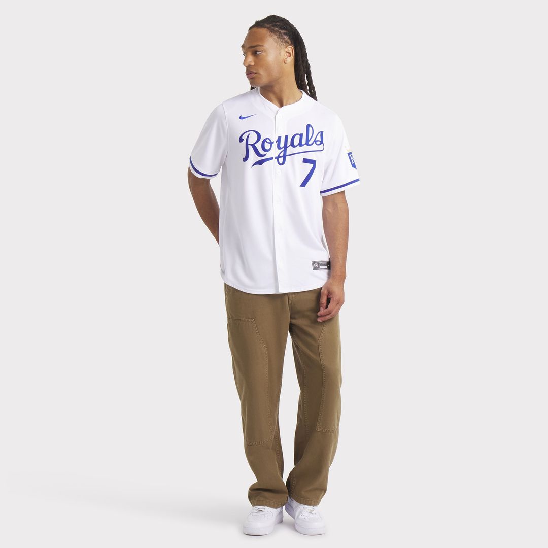 Kansas City Royals Bobby Witt Jr. Nike Home Limited Player Jersey - White